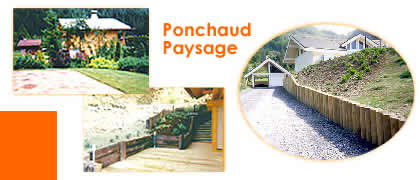 Jardin r&eacute;alisation Ponchaud Paysage