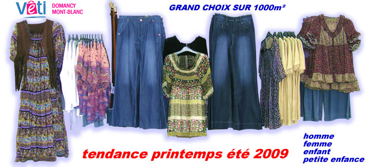 vetements tendance ete 2009